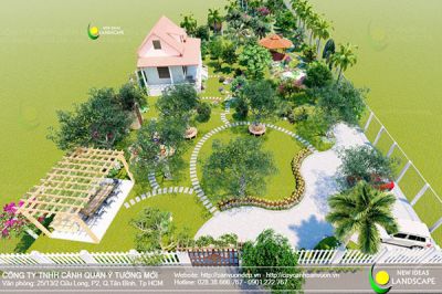 Tổng hợp 97 hình về mô hình nhà vườn đẹp  daotaonec